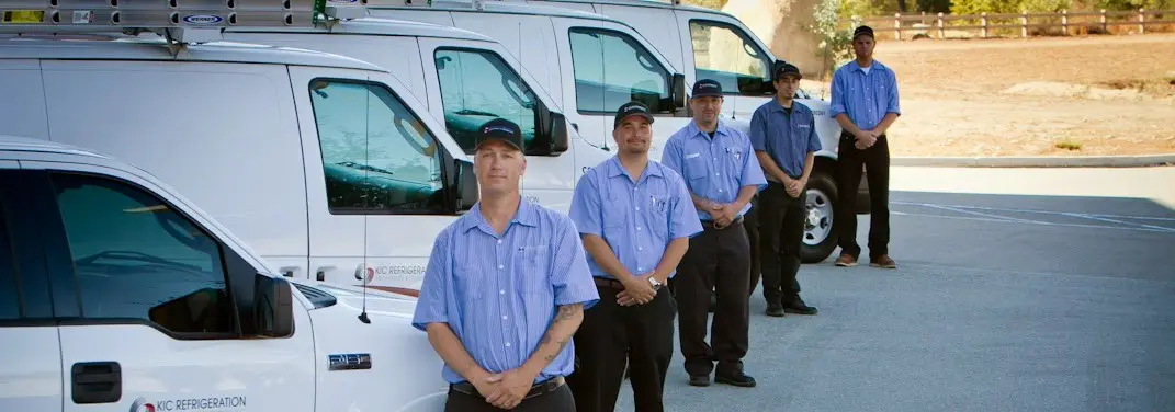 KIC Refrigeration crew ready for Mini Split Repair jobs across DeLand